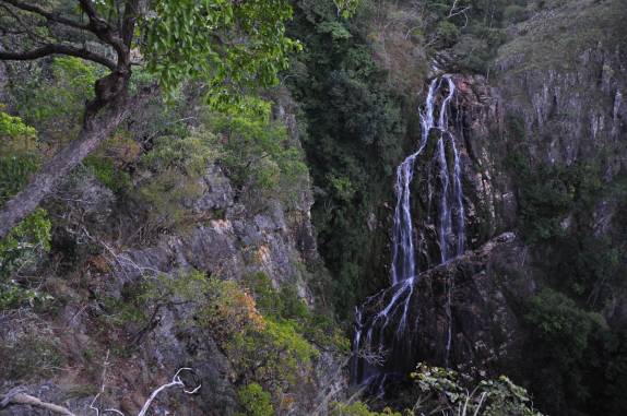 Cachoeira Ave Maria, na Chapada dos Veadeiros, região de Cavalcante - GO